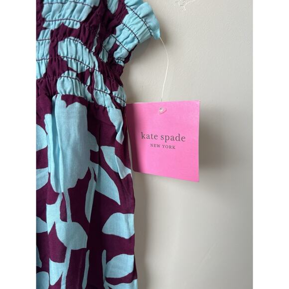 Kate Spade New York Women's Geranium Grove Wide Leg Cover Up Pants SZ M NWT - Picture 3 of 8